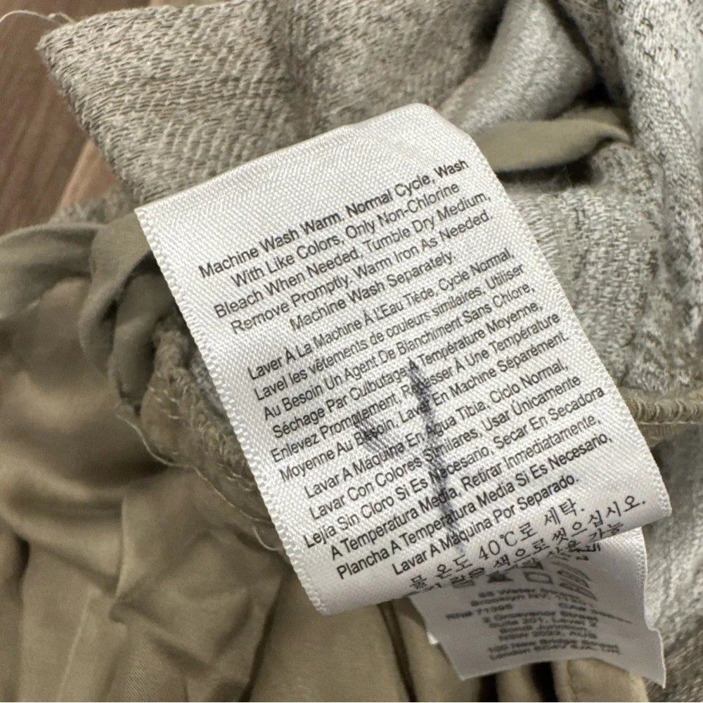 West Elm Silky TENCEL Striated Duvet Cover - King/ Cal King - Elm